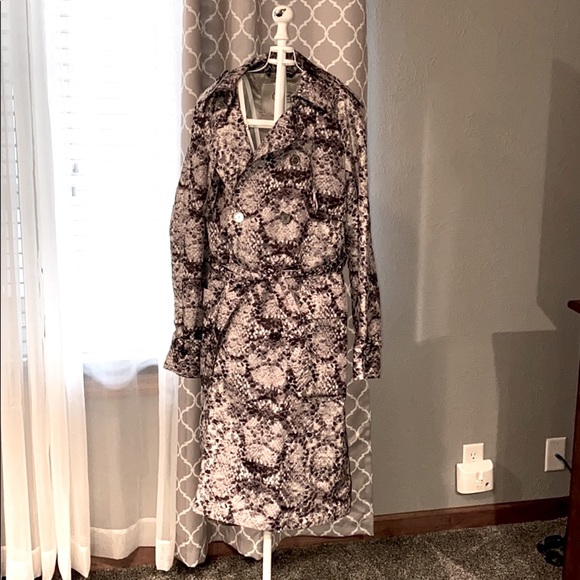 Authentic Coach Python grey rain coat - Picture 3 of 8